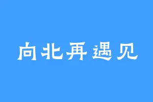 向北再遇见