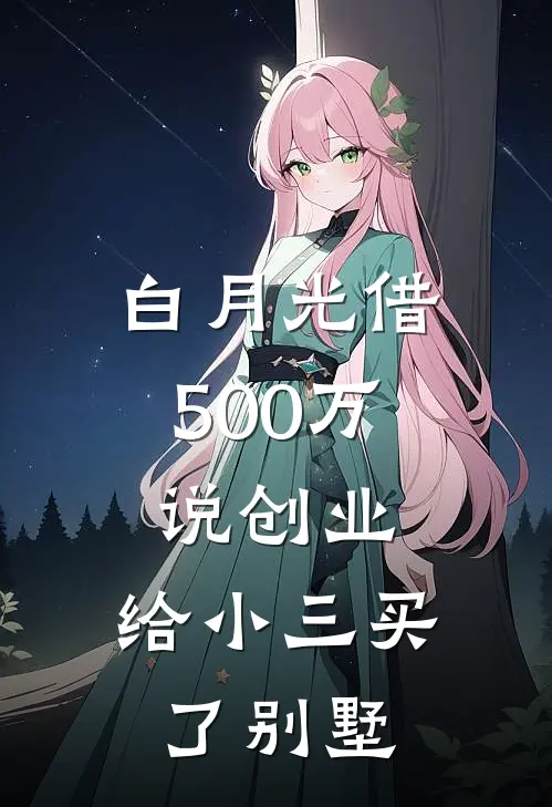 白月光借500万说创业，给小三买了别墅