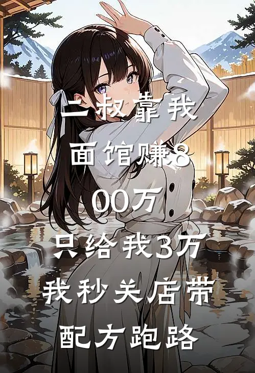 二叔靠我面馆赚800万，只给我3万，我秒关店带配方跑路苏瑶刘琴最新小说推荐_最新好看小说二叔靠我面馆赚800万，只给我3万，我秒关店带配方跑路苏瑶刘琴