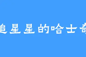 追星星的哈士奇