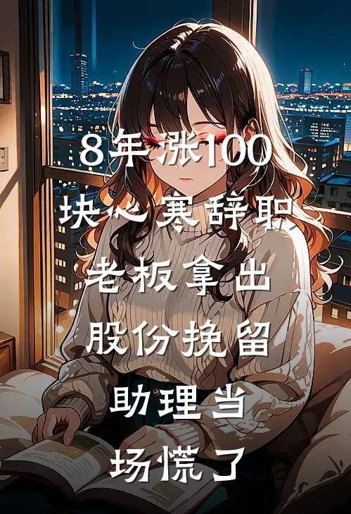 《8年涨100块心寒辞职，老板拿出股份挽留，助理当场慌了》白薇顾景明已完结小说_8年涨100块心寒辞职，老板拿出股份挽留，助理当场慌了(白薇顾景明)全文免费阅读无弹窗大结局