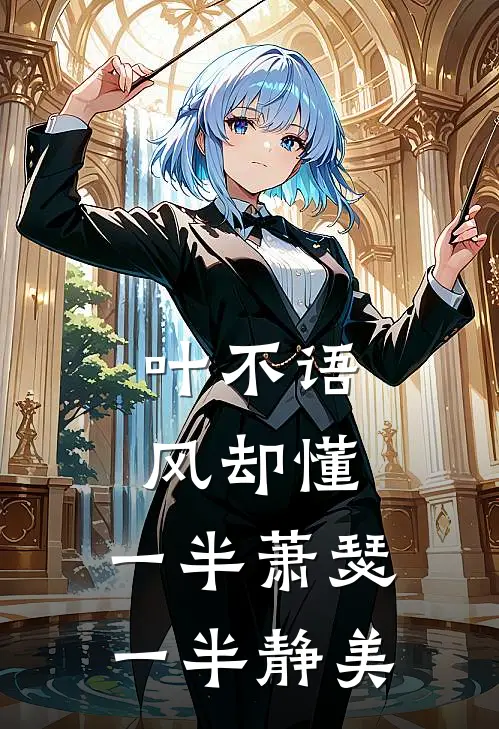 叶不语风却懂,一半萧瑟一半静美