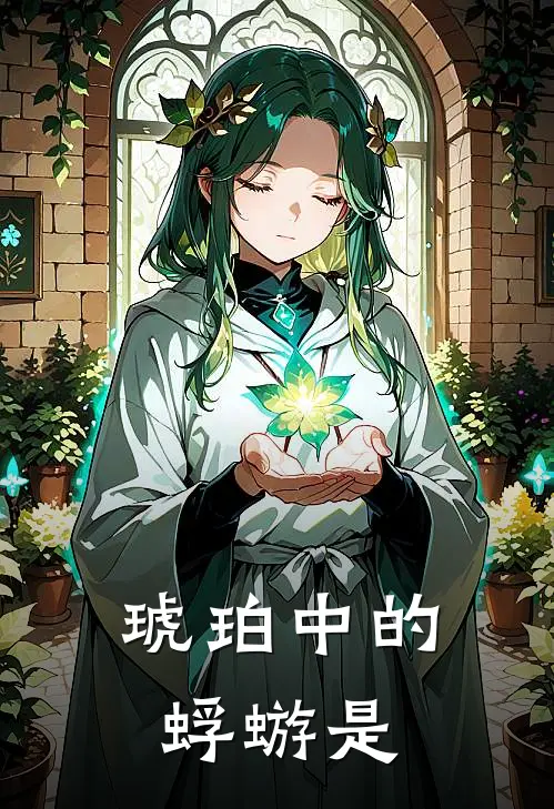 琥珀中的蜉蝣是