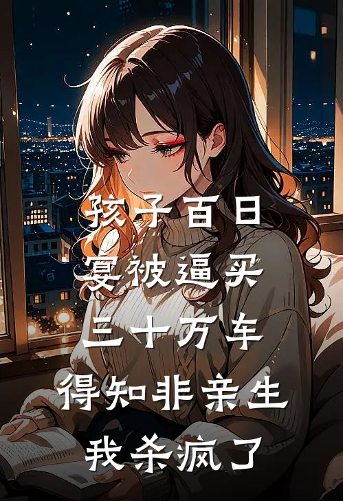 孩子百日宴被逼买三十万车，得知非亲生我杀疯了