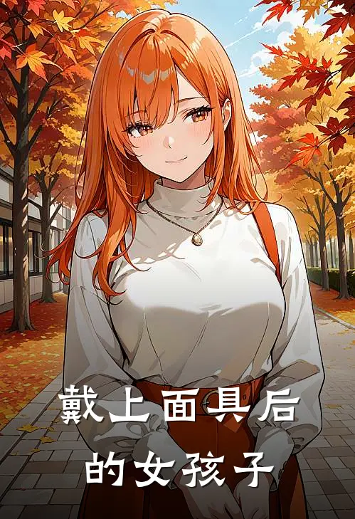 戴上面具后的女孩子