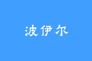 波伊尔
