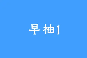 早柚1