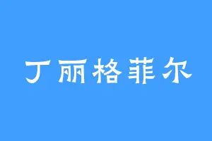 丁丽格菲尔