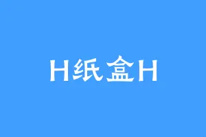 H纸盒H